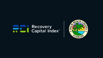 Logos of the Recovery Capital Index and Palm Beach County Florida